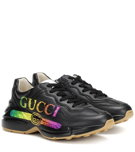 gucci all black sneakers|all black gucci sneakers.